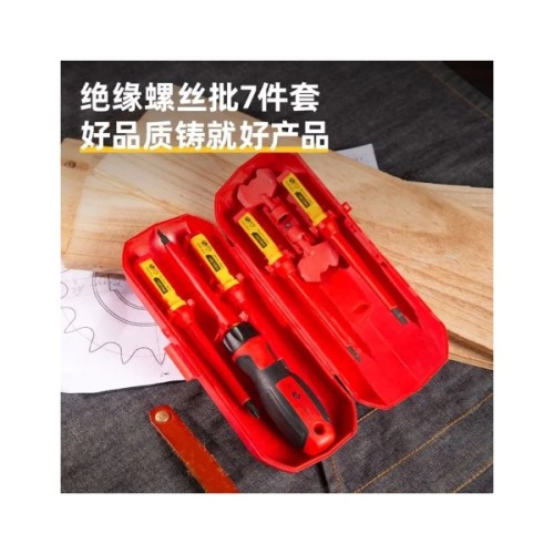 Набір викруток Deli 7 шт.VDE 1000V (DL510107)