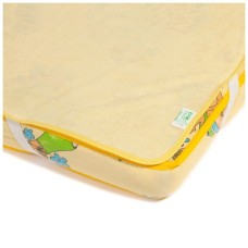 Наматрацник Еко Пупс водонепроникний Classic, 60х120 см Жовтий (КНАМ12060ж)
