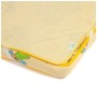 Наматрацник Еко Пупс водонепроникний Classic, 60х120 см Жовтий (КНАМ12060ж)