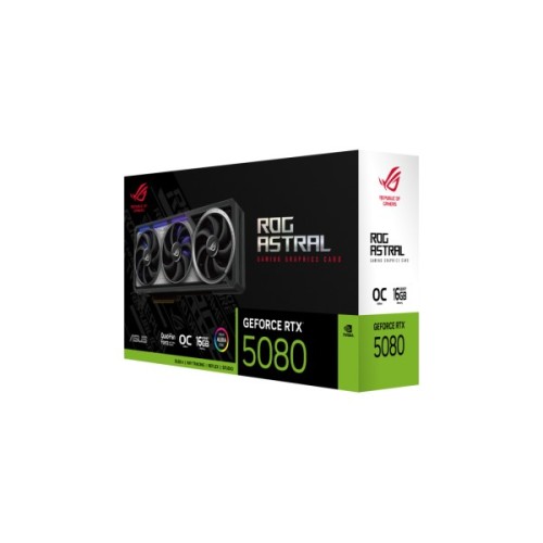 Відеокарта ASUS GeForce RTX5080 16GB ROG ASTRAL OC GAMING (ROG-ASTRAL-RTX5080-O16G-GAMING)