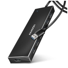 Концентратор AXAGON USB 3.1 to 7xUSB 3.0 black (HUE-F7A)