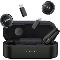 Мікрофон Boya LINK 3-01 Type-C/TRS/Lightning Black (LINK 3-01)