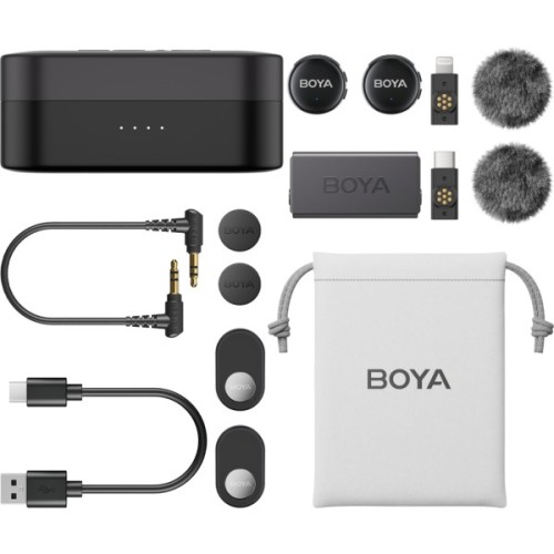 Мікрофон Boya LINK 3-01 Type-C/TRS/Lightning Black (LINK 3-01)