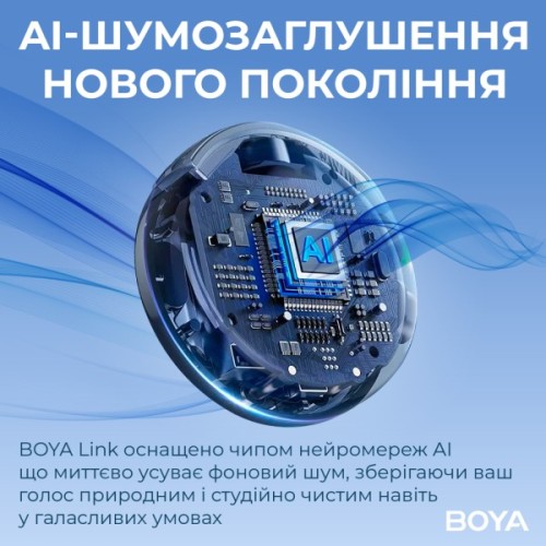 Мікрофон Boya LINK 3-01 Type-C/TRS/Lightning Black (LINK 3-01)