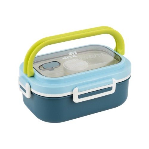 Ланч-бокс Kite з розділювачем 1100 мл, синій (K25-1182-2)