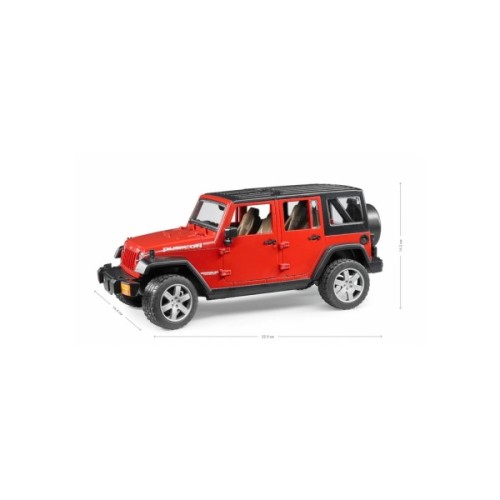 Спецтехніка Bruder джип Wrangler Unlimited Rubicon, М1: 16 (02525)