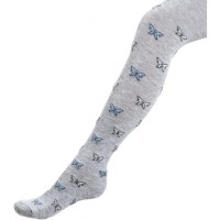 Колготки дитячі UCS Socks з метеликами (M0C0301-2110-3G-gray)