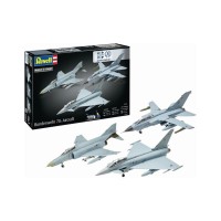 Збірна модель Revell набір до 70 річниці ВПС Німеччини 3 літаки, рівень 5, 1:72 (RVL-05627)