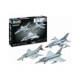 Збірна модель Revell набір до 70 річниці ВПС Німеччини 3 літаки, рівень 5, 1:72 (RVL-05627)