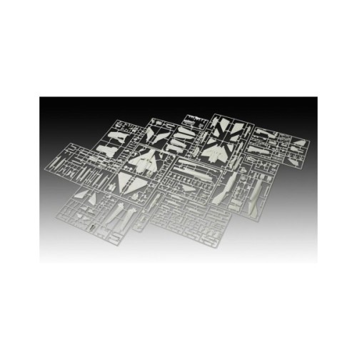 Збірна модель Revell набір до 70 річниці ВПС Німеччини 3 літаки, рівень 5, 1:72 (RVL-05627)