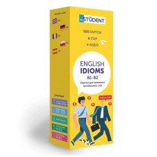 Навчальний набір English Student Картки для вивчення англійської мови Idioms B1-B2 (укр.) (591225996)