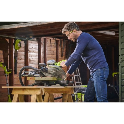 Торцювальна пила Ryobi ONE+ НР RMS18254X-0 18В з протяжкою, диск 254мм, (без АКБ та ЗП) (5133005736)