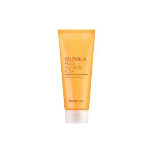 Пінка для вмивання FarmStay Calendula Relief Cleansing Foam 180 мл (8809783327920)
