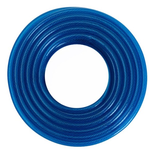 Шланг для поливу Alloid Pro армований, 3-шаровий, AZURE SNAIL, 1/2", 50м (WH-67652)