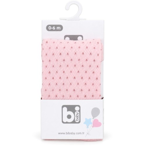 Колготки дитячі Bibaby у крапочку (68122-NB-pink)