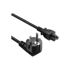 Кабель живлення C5 1.0m black ColorWay (CW-CBP084-BK)