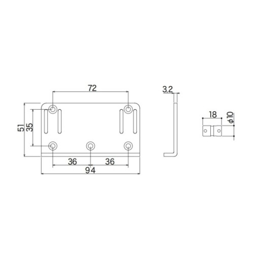 Бридж для гітари Gotoh 205B-5 B