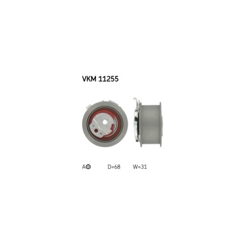Ролик натягувача ременя SKF VKM 11255