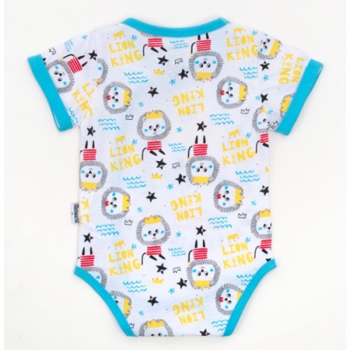 Набір дитячого одягу Miniworld з їжаком (14960-74B-blue)