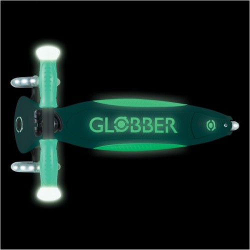 Самокат Globber Elite колеса з підсвіткою М'ятний (839-206)