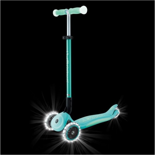 Самокат Globber Elite колеса з підсвіткою М'ятний (839-206)