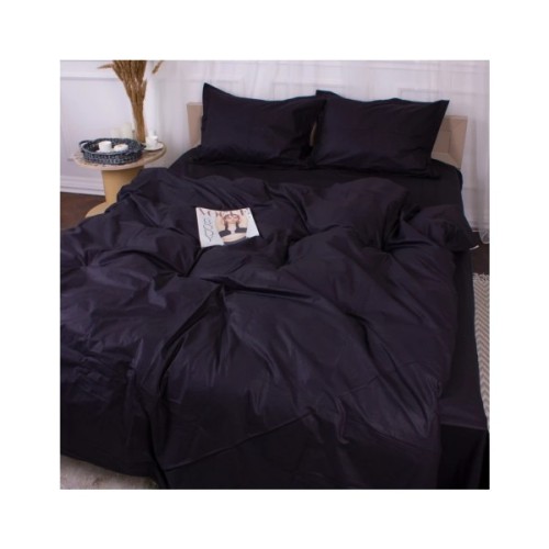 Постільна білизна MirSon Poplin Line 099 Black 110x140 (2200006277378)