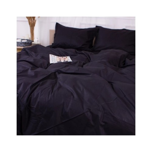 Постільна білизна MirSon Poplin Line 099 Black 110x140 (2200006277378)
