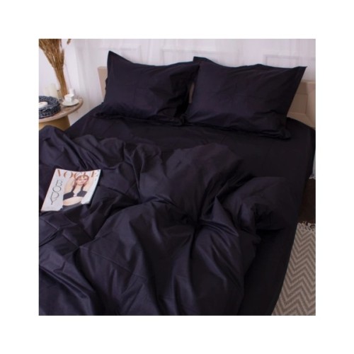 Постільна білизна MirSon Poplin Line 099 Black 110x140 (2200006277378)