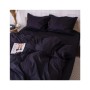 Постільна білизна MirSon Poplin Line 099 Black 110x140 (2200006277378)