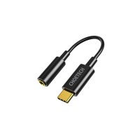 Перехідник USB-C to 3.5mm F stereo-audio (CDLA) Choetech (AUX003-BK)