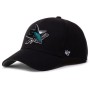 Кепка 47 Brand NHL San Jose Sharks H-MVP22WBV-BK чорний, сірий (888442734505)
