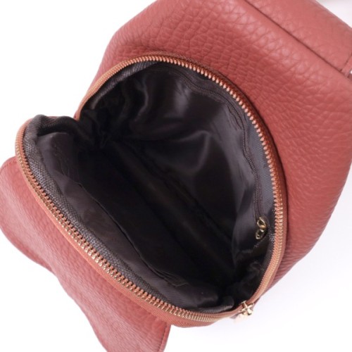 Сумка Vintage З екошкіри Бордова (22762)