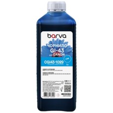 Чорнило Barva Canon GI-43 1 л, special cyan (CGI43-1029)