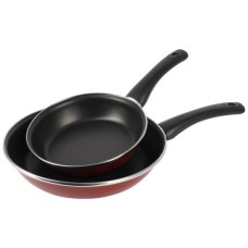 Набір сковорідок Bergner Classique, 20/26 см, червона (BGEU-5757)