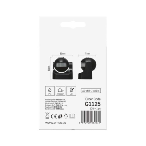 Датчик руху EMOS G1125