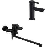 Змішувач Kroner Edelstahl Klassisch-SCH070 + змішувач Edelstahl Klassisch-SCH010 (CVS30149)