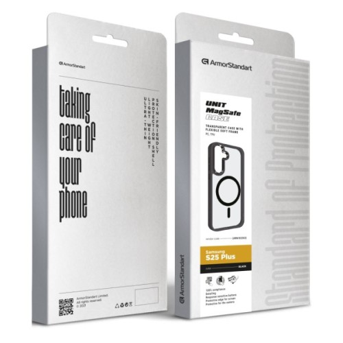 Чохол до мобільного телефона Armorstandart Unit MagSafe Samsung S25 Plus Black (ARM82263)