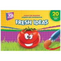 Альбом для малювання Cool For School на пружині, 20 аркушів Fresh Ideas (CF60903-01)