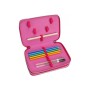 Пенал Cool For School 2 відділення з відворотами Рожевий (CF87281)