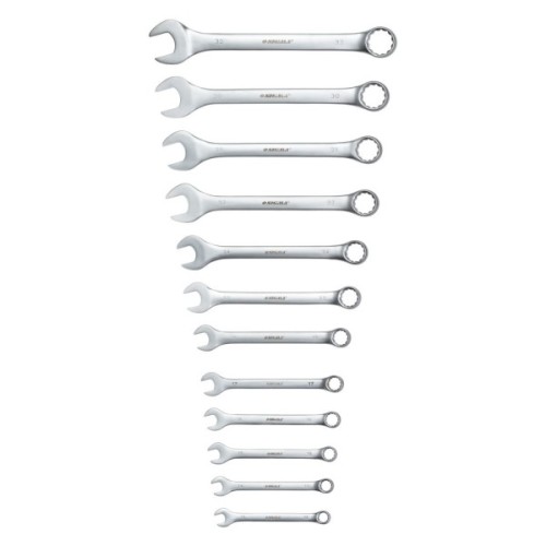 Ключ Sigma набір ріжково-накидних 12шт 13-32мм CrV satine, тк чохол (6010211)