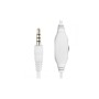 Навушники Gembird MHS-03 White/Red (MHS-03-WTRD)