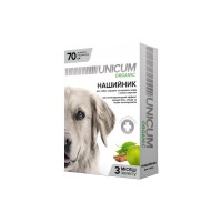 Нашийник для тварин Unicum Organic від бліх та кліщів для собак 70 см (4820150202088)