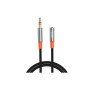 Кабель мультимедійний 3.5mm M to 3.5mm F 1.0m black XO (NB-R269A.black)