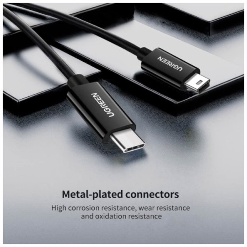 Дата кабель USB-C 2.0 AM to Mini 5P 1.0m US242 black Ugreen (50445)