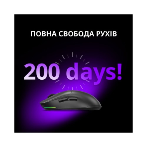 Мишка Lorgar MSA10W Wireless Gaming White (LRG-MSA10W-WH)