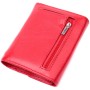 Гаманець ST Leather З натуральної шкіри Червоний (19493)