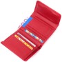 Гаманець ST Leather З натуральної шкіри Червоний (19493)