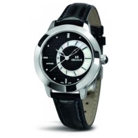 Наручний годинник Seculus 1671.2.1063 black mop, ss, black leather