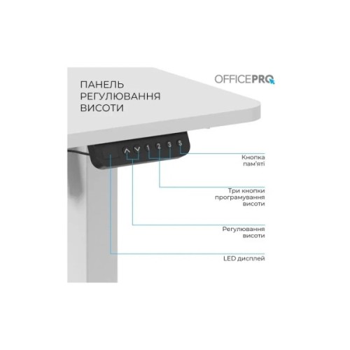 Комп'ютерний стіл OfficePro ODE1470W White (ODE1470W)