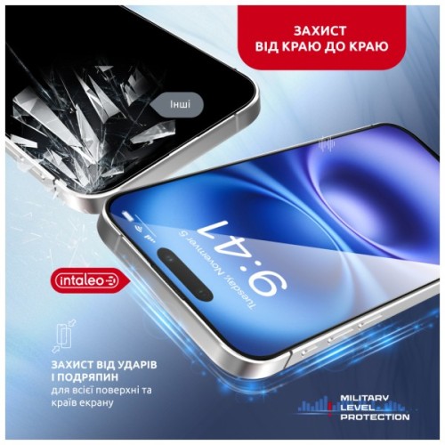 Скло захисне Intaleo MagicBox Apple iPhone 16 PLUS (4820266742928)